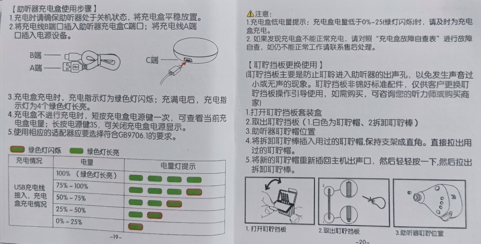 锦好OTC助听器使用指南和补充说明！